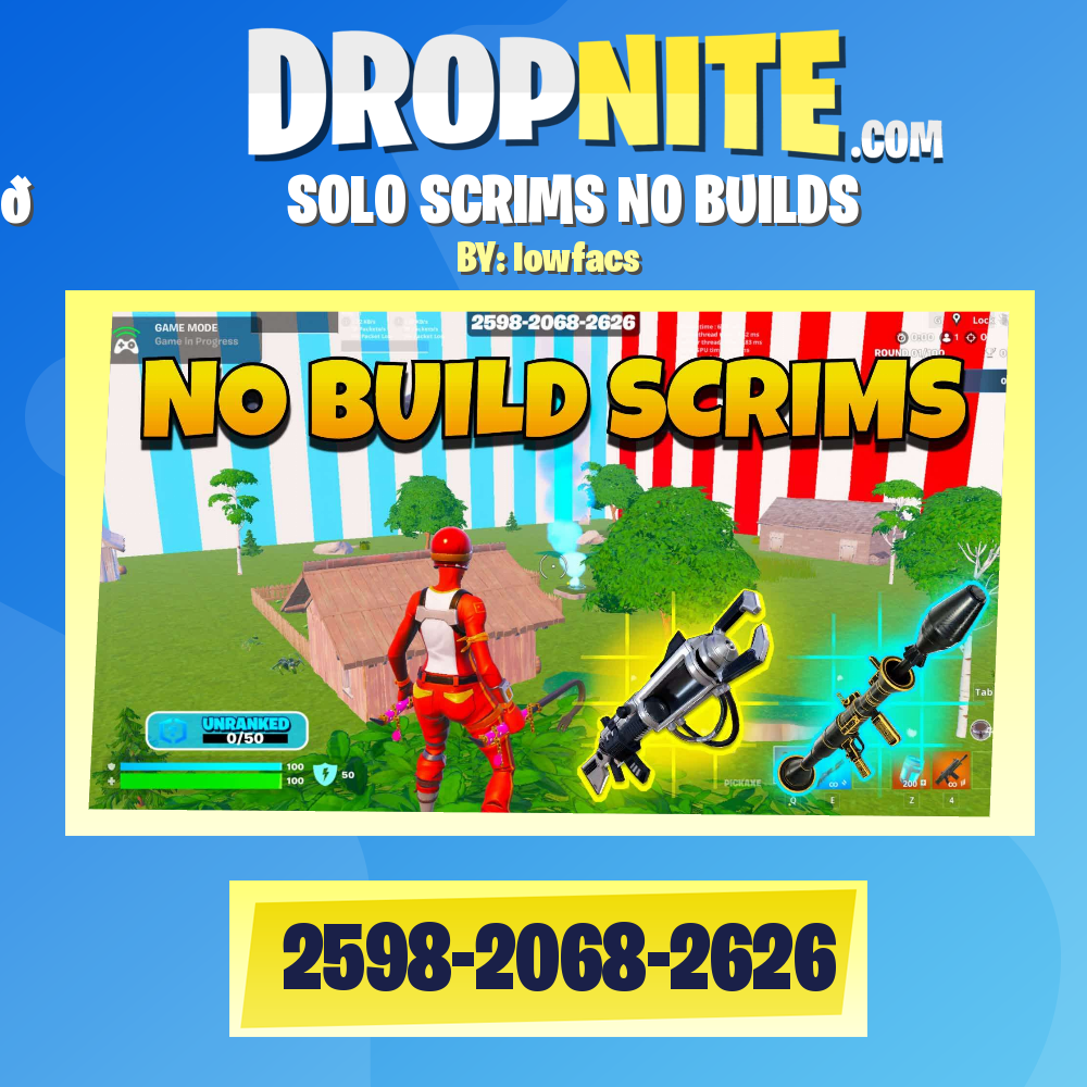 🏆 صفر بناء سكريمز SOLO SCRIMS NO BUILDS