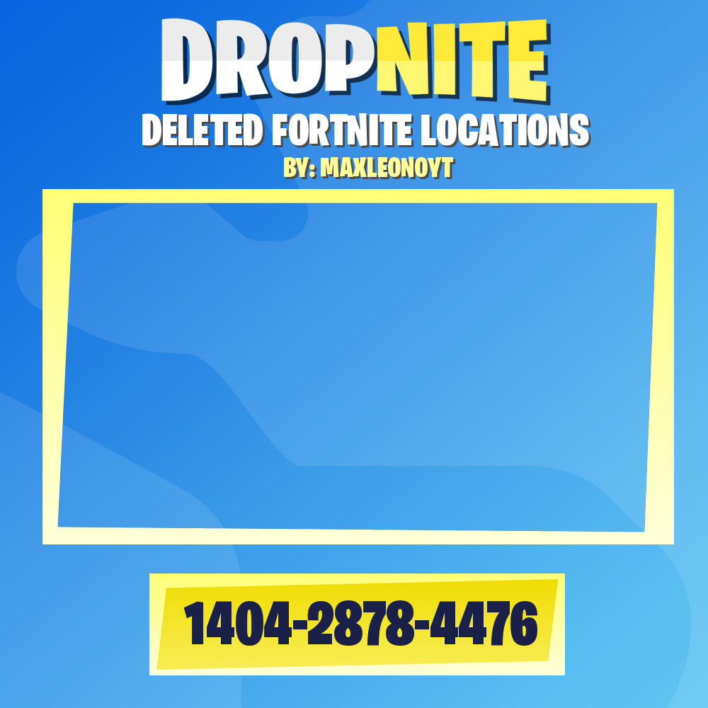 DELETED FORTNITE LOCATIONS