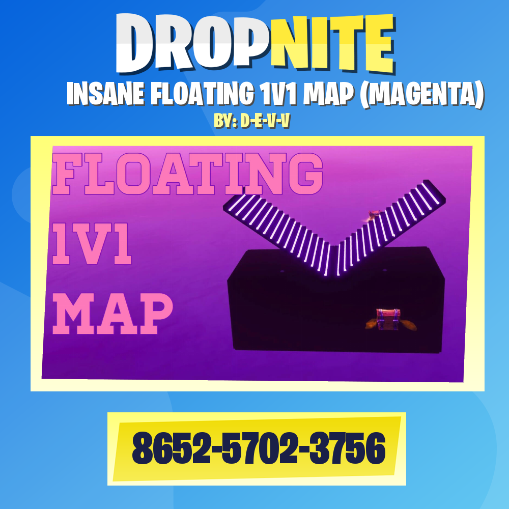 INSANE FLOATING 1V1 MAP (MAGENTA)