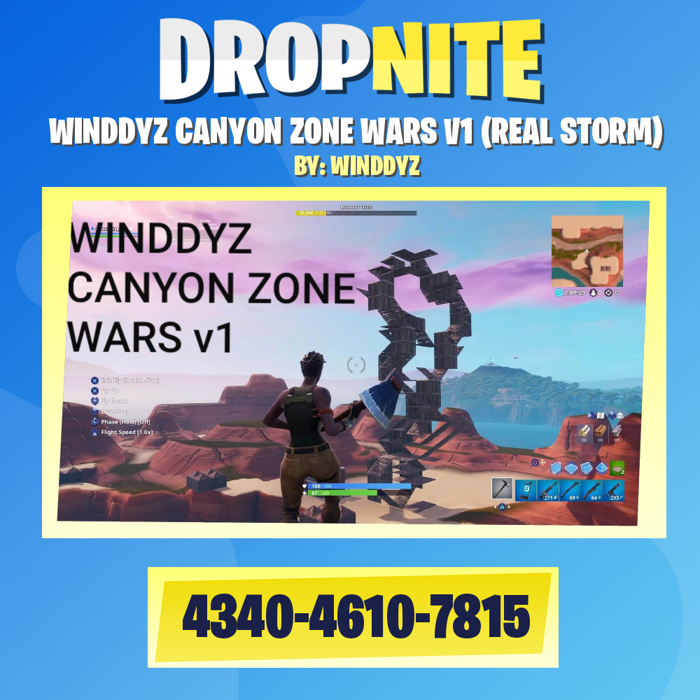 WINDDYZ CANYON ZONE WARS V1 (REAL STORM)