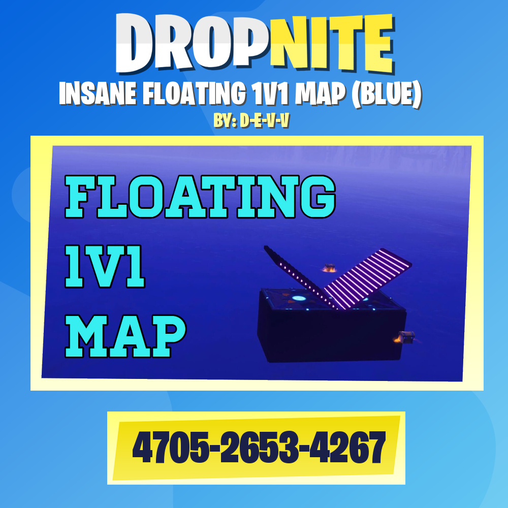 INSANE FLOATING 1V1 MAP (BLUE)