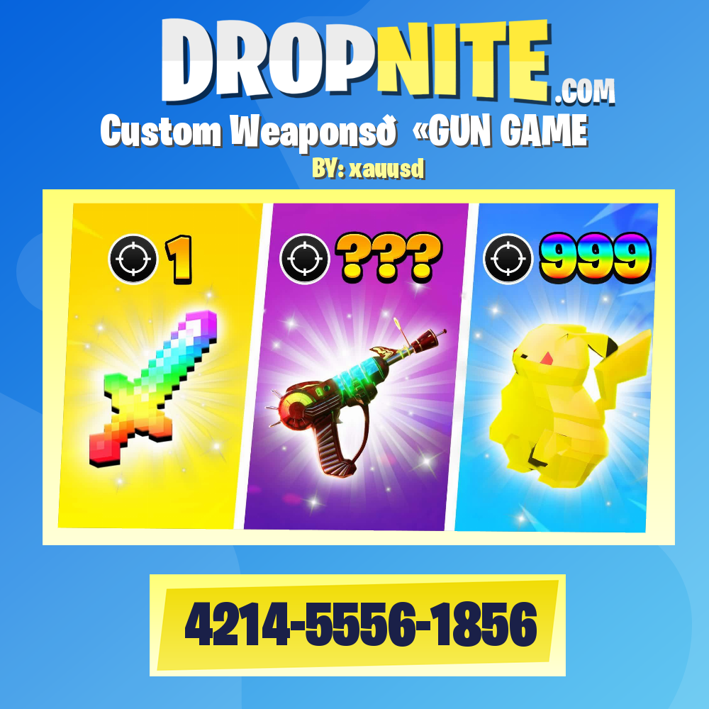 ✨Custom Weapons🔫GUN GAME