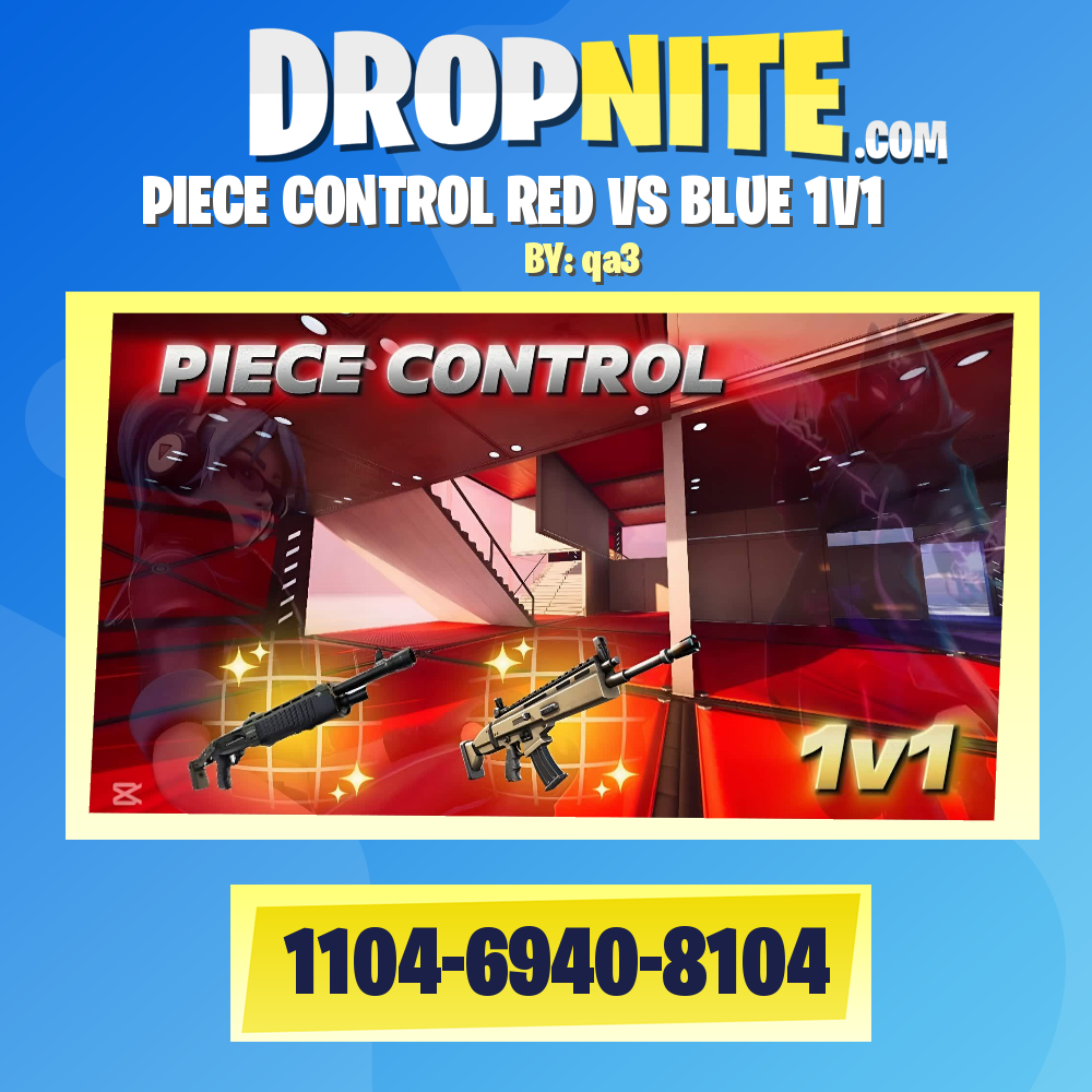 PIECE CONTROL RED VS BLUE 1V1