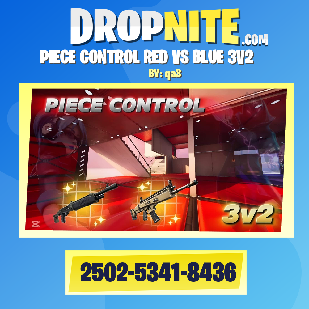 PIECE CONTROL RED VS BLUE 3V2