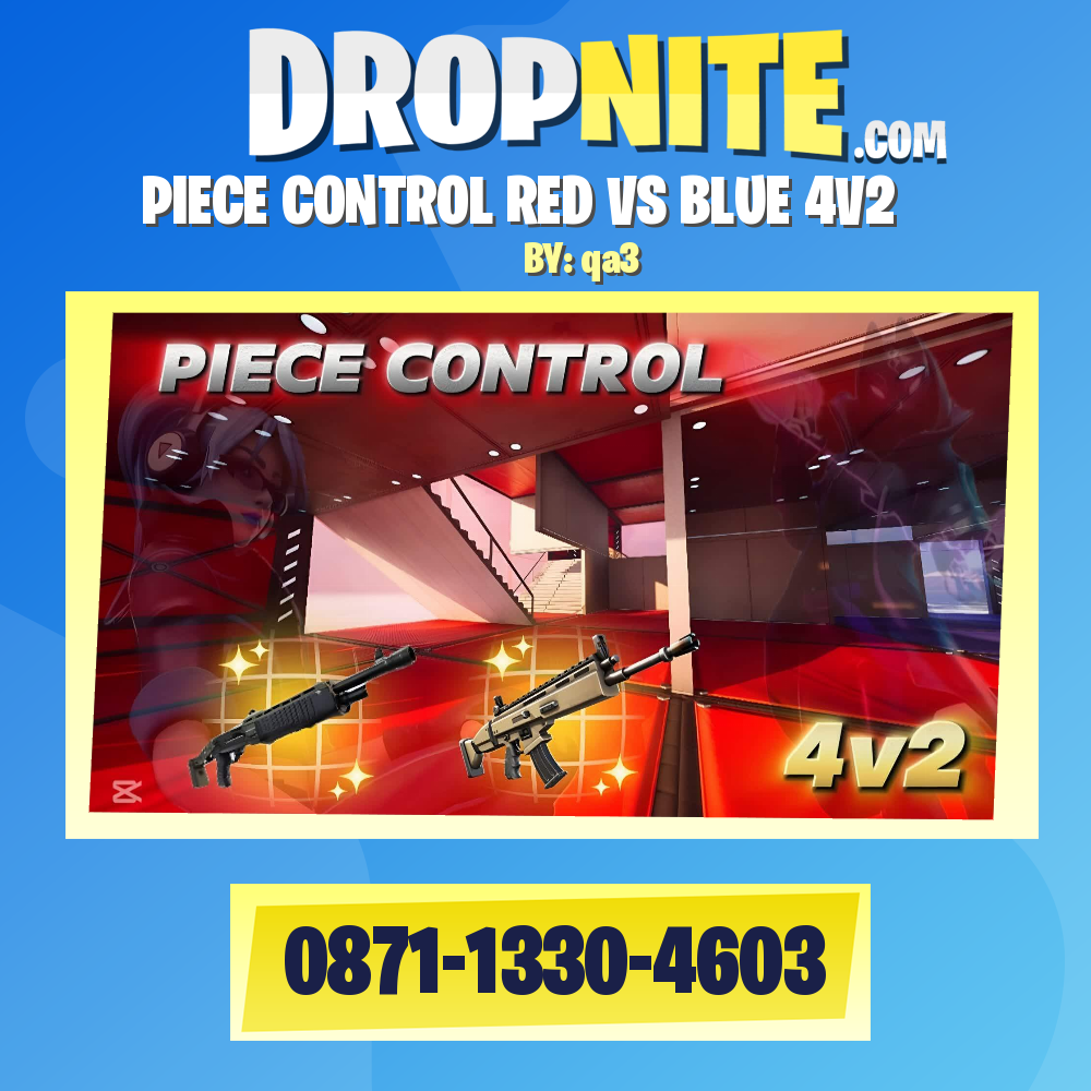 PIECE CONTROL RED VS BLUE 4V2