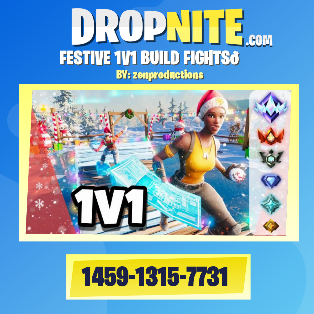 FESTIVE 1V1 BUILD FIGHTS🎄