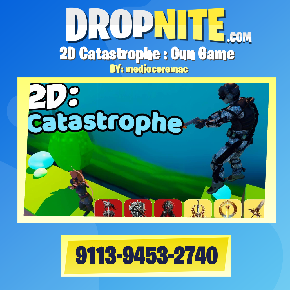 2D Catastrophe : Gun Game