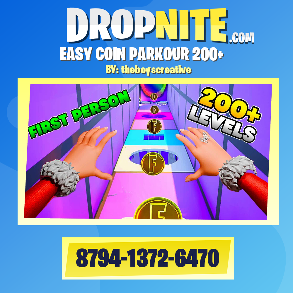 EASY COIN PARKOUR 200+⭐