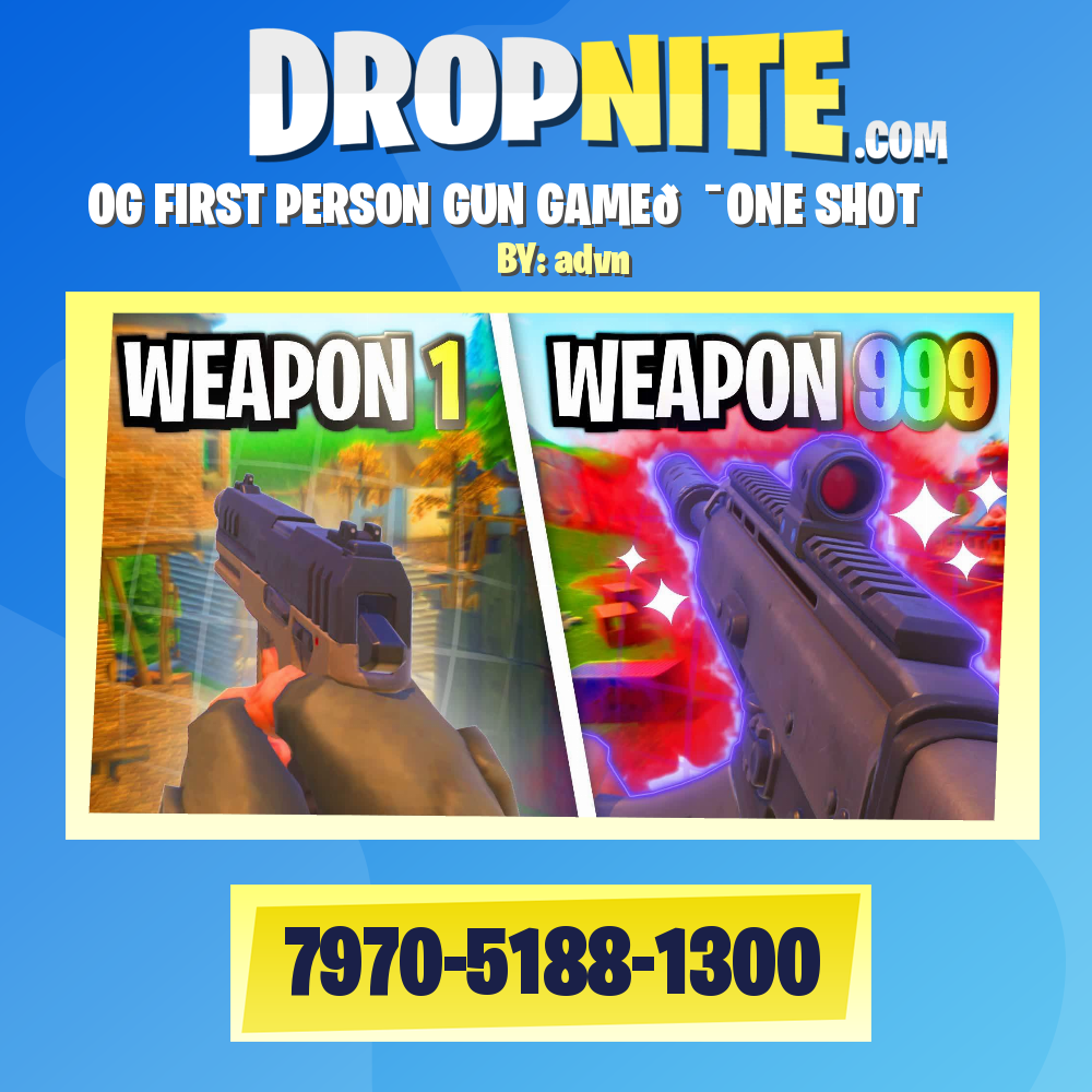 ⭐OG FIRST PERSON GUN GAME🎯ONE SHOT