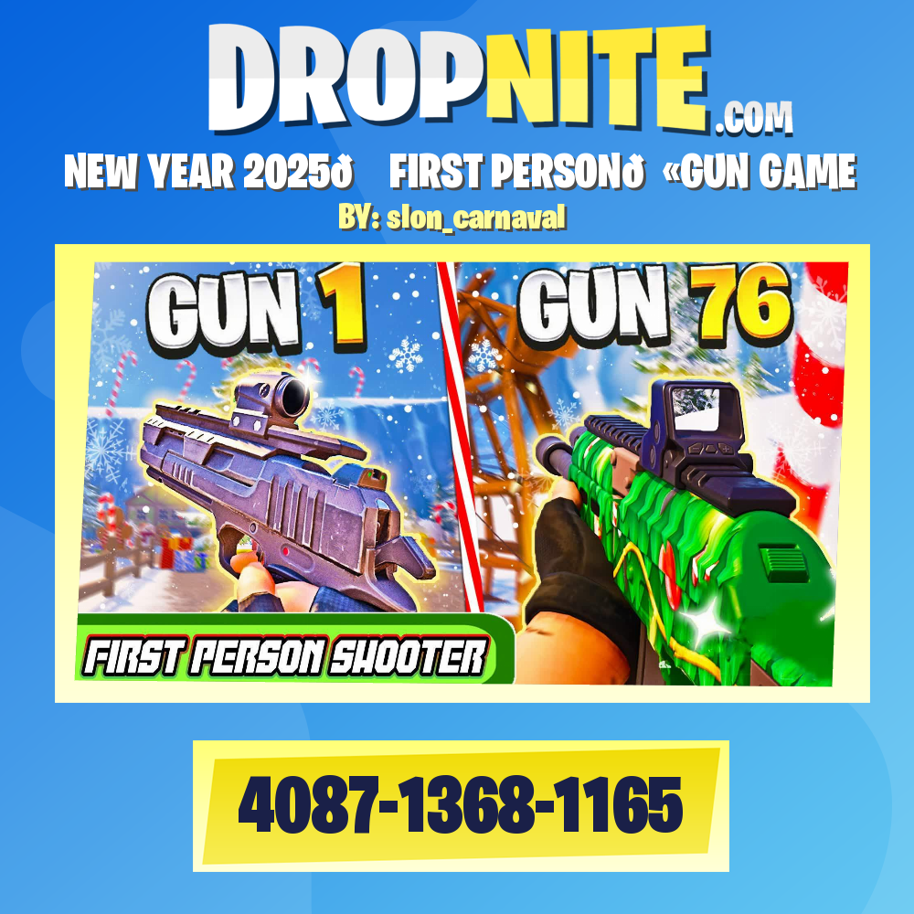NEW YEAR 2025🎄 FIRST PERSON🔫GUN GAME