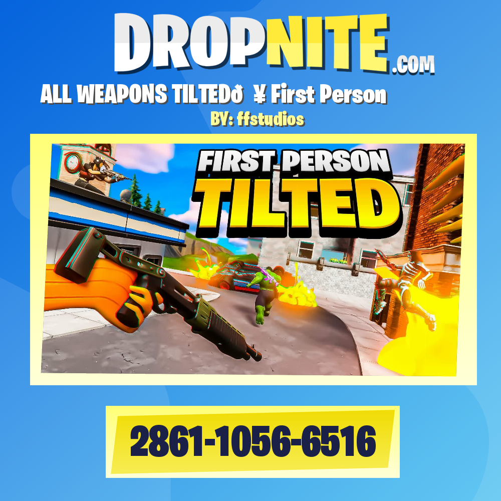 ⭐ALL WEAPONS TILTED🔥 First Person