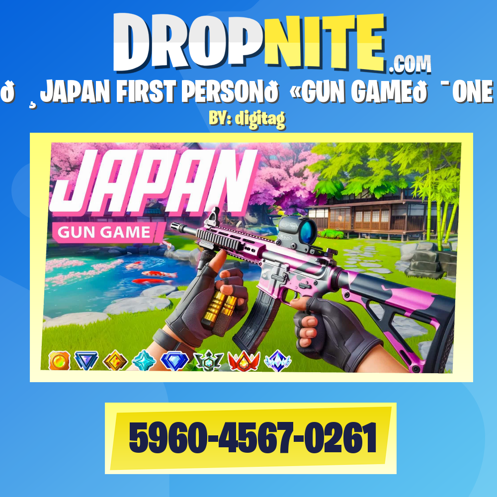 🌸JAPAN FIRST PERSON🔫GUN GAME🎯ONE SHOT