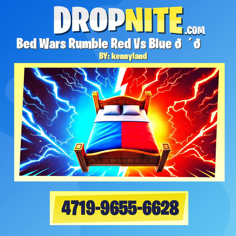 Bed Wars Rumble Red Vs Blue 🔴🔵