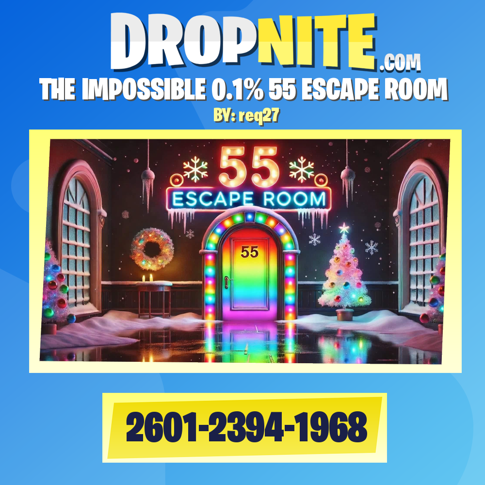 THE IMPOSSIBLE 0.1% 55 ESCAPE ROOM
