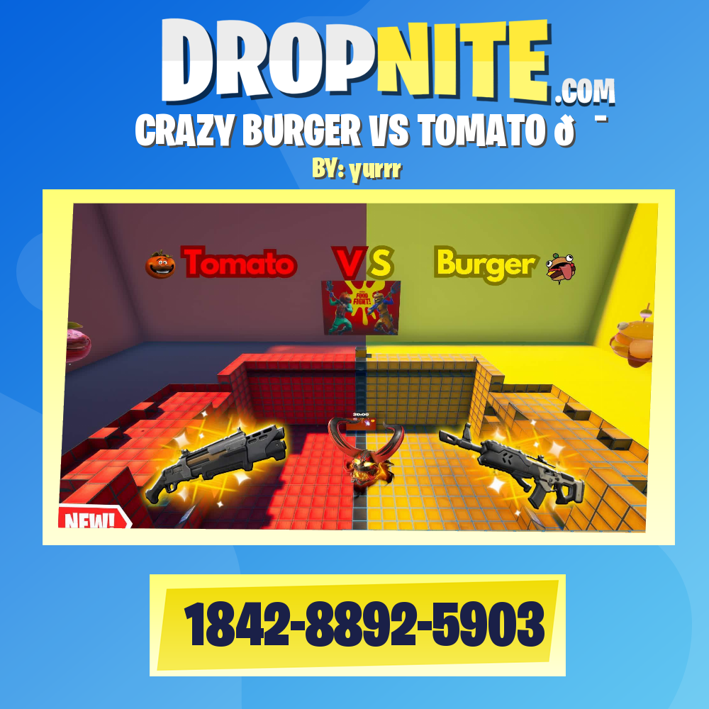 CRAZY BURGER VS TOMATO 🎯