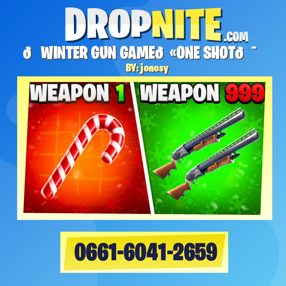 🎅WINTER GUN GAME🔫ONE SHOT🎯