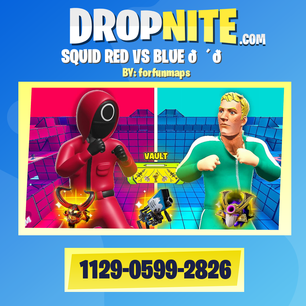 SQUID RED VS BLUE 🔴🔵