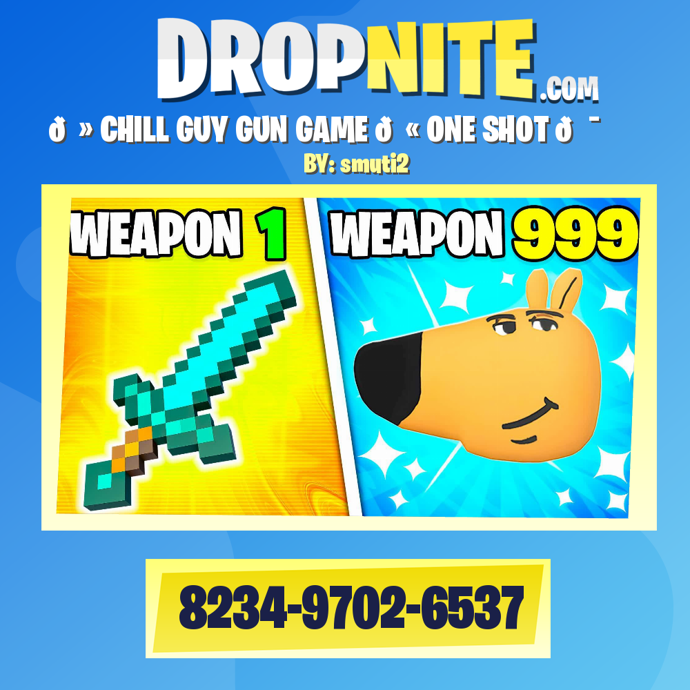 🐻 CHILL GUY GUN GAME 🔫 ONE SHOT 🎯