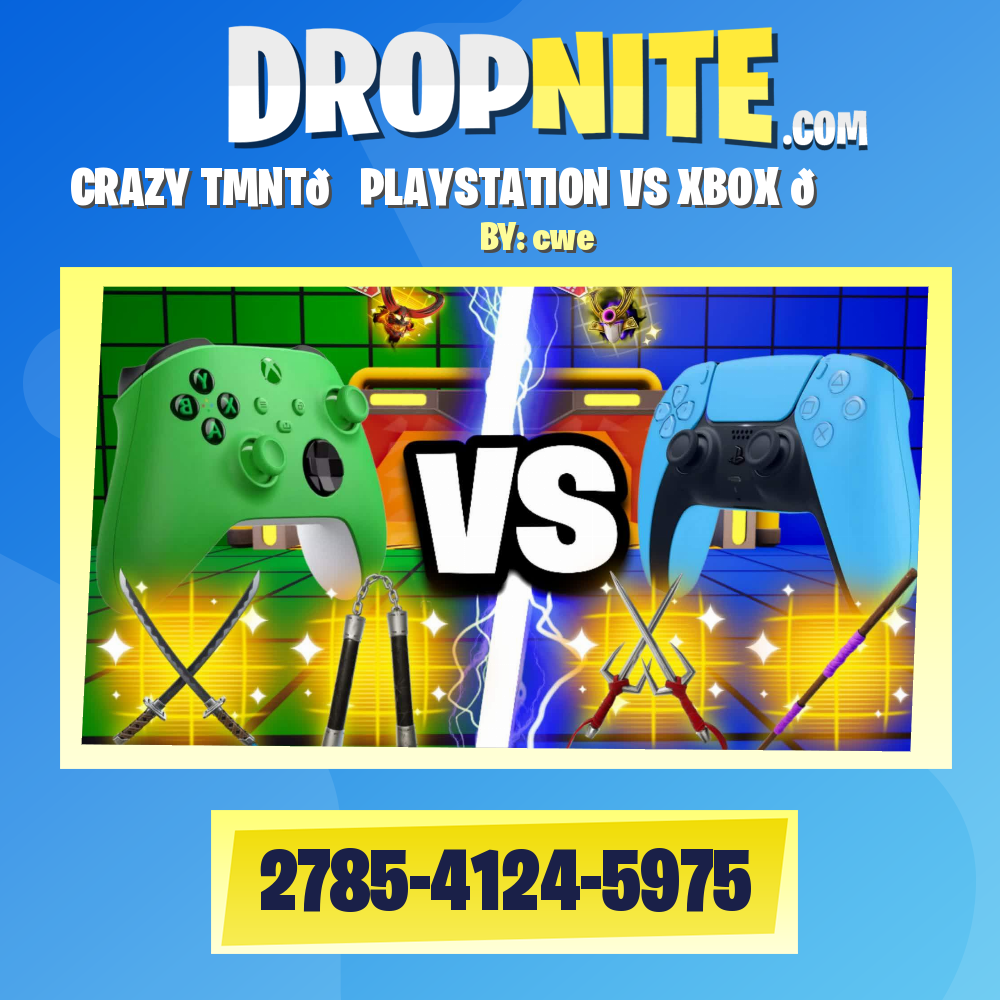 CRAZY TMNT💙PLAYSTATION VS XBOX 💚