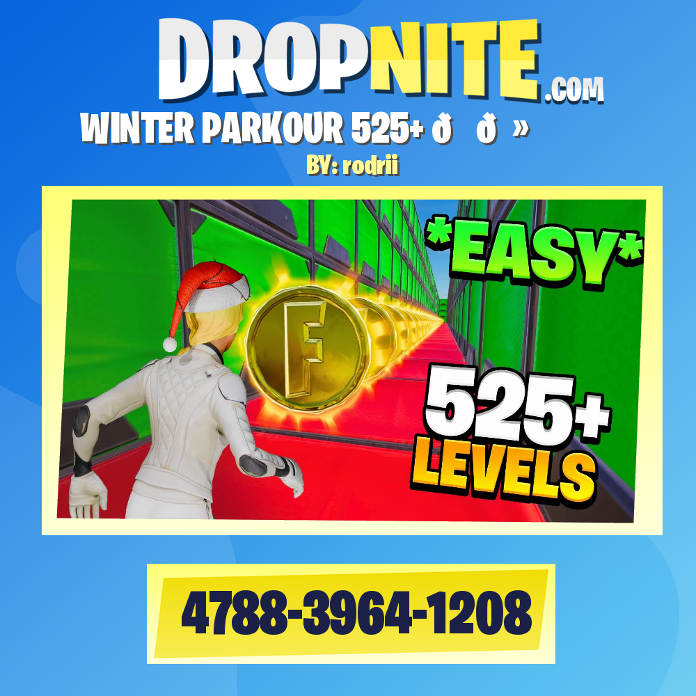 ❄️ WINTER PARKOUR 525+ 🎅🏻