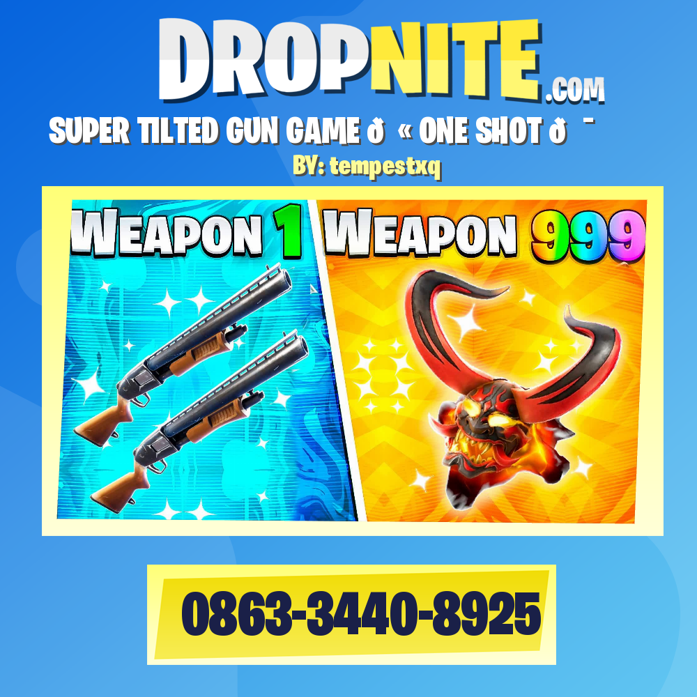 SUPER TILTED GUN GAME 🔫 ONE SHOT 🎯