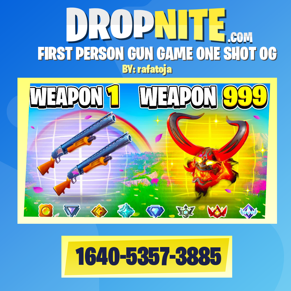 FIRST PERSON GUN GAME ONE SHOT OG