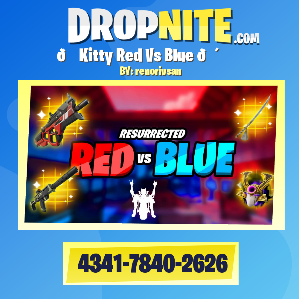 🔵 Kitty Red Vs Blue 🔴