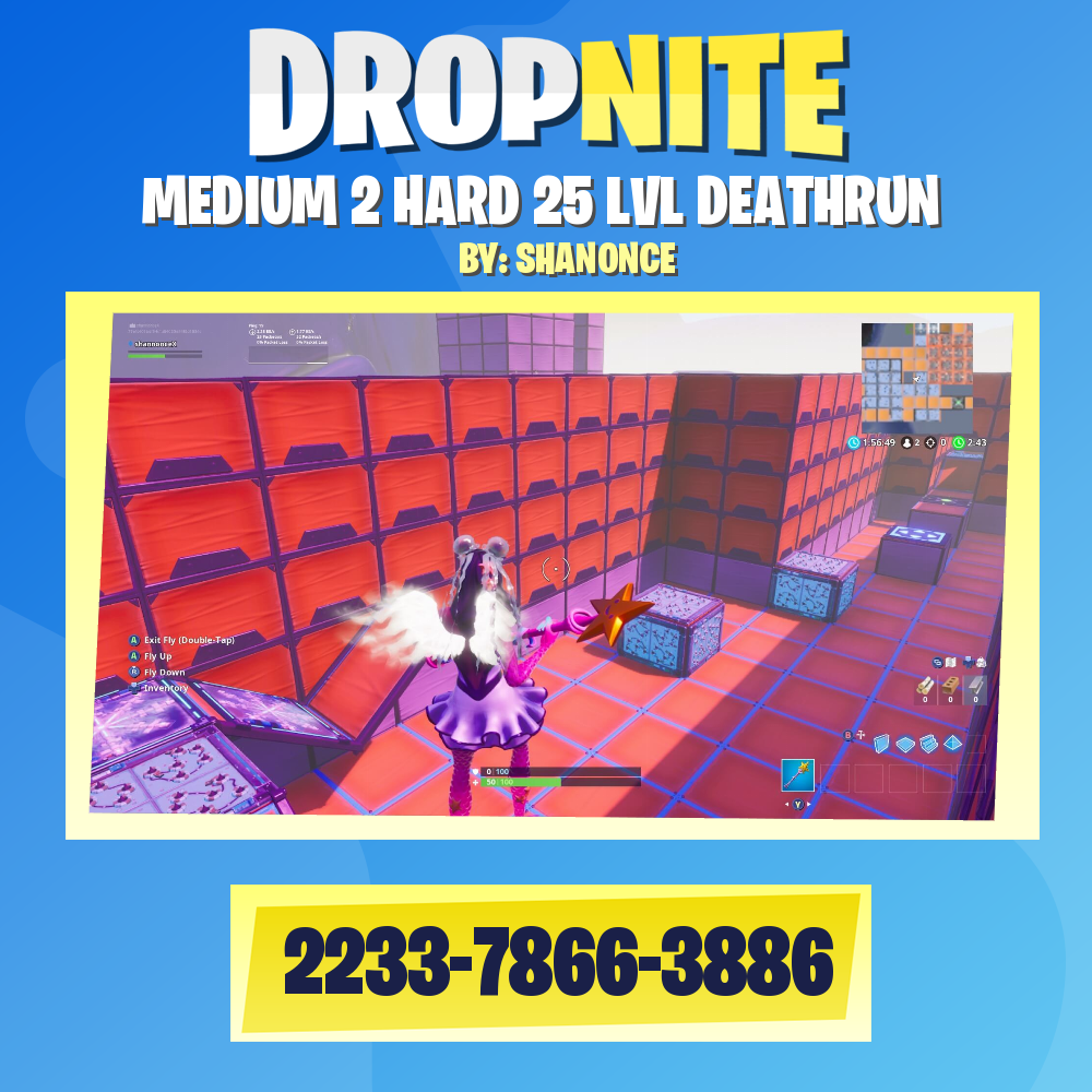 MEDIUM 2 HARD 25 LVL DEATHRUN