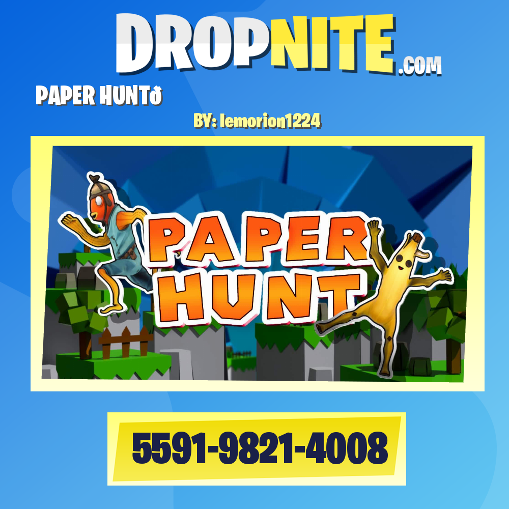 PAPER HUNT🔍ペラペラかくれんぼ