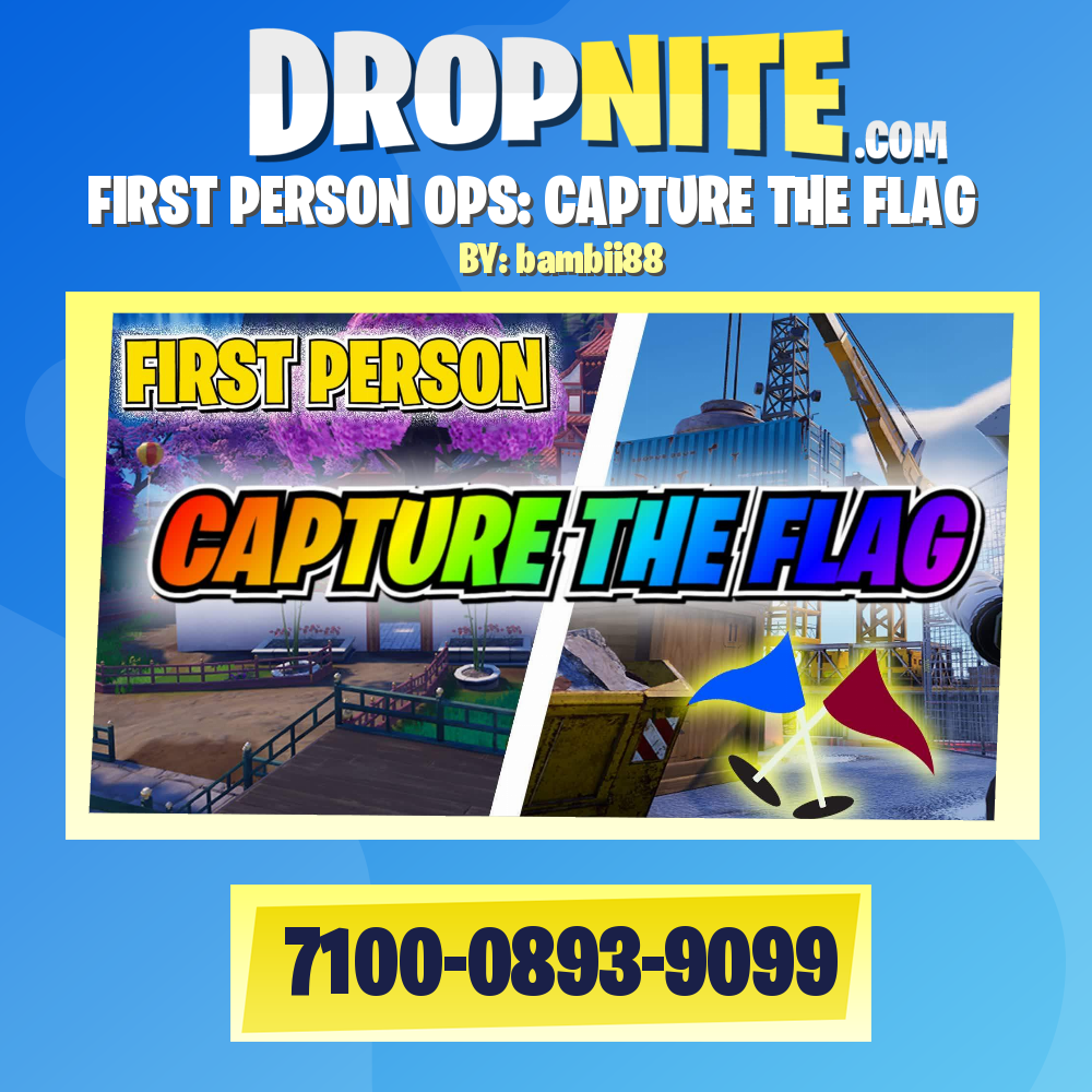 FIRST PERSON OPS: CAPTURE THE FLAG