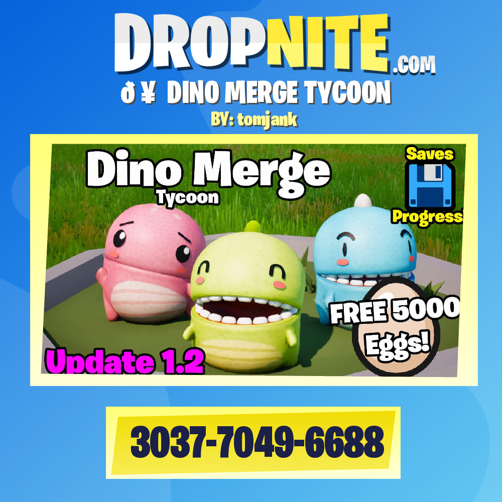 🥚 DINO MERGE TYCOON