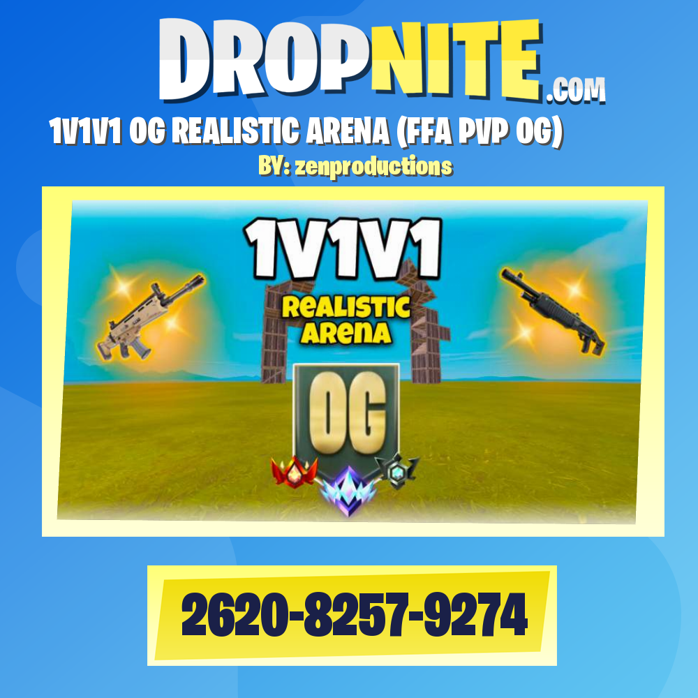 1V1V1 OG REALISTIC ARENA (FFA PVP OG)
