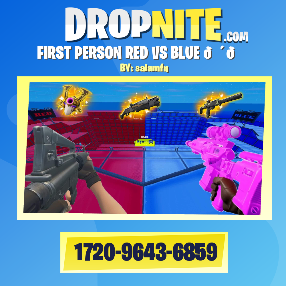 FIRST PERSON RED VS BLUE 🔴🔵