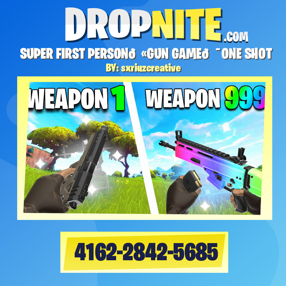 SUPER FIRST PERSON🔫GUN GAME🎯ONE SHOT✨