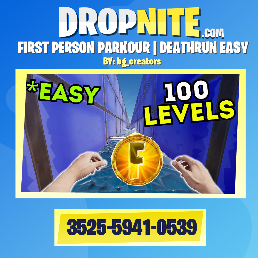 FIRST PERSON PARKOUR | DEATHRUN EASY