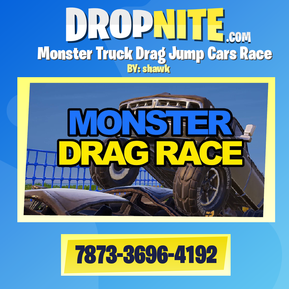 Monster Truck Drag Jump Cars Race