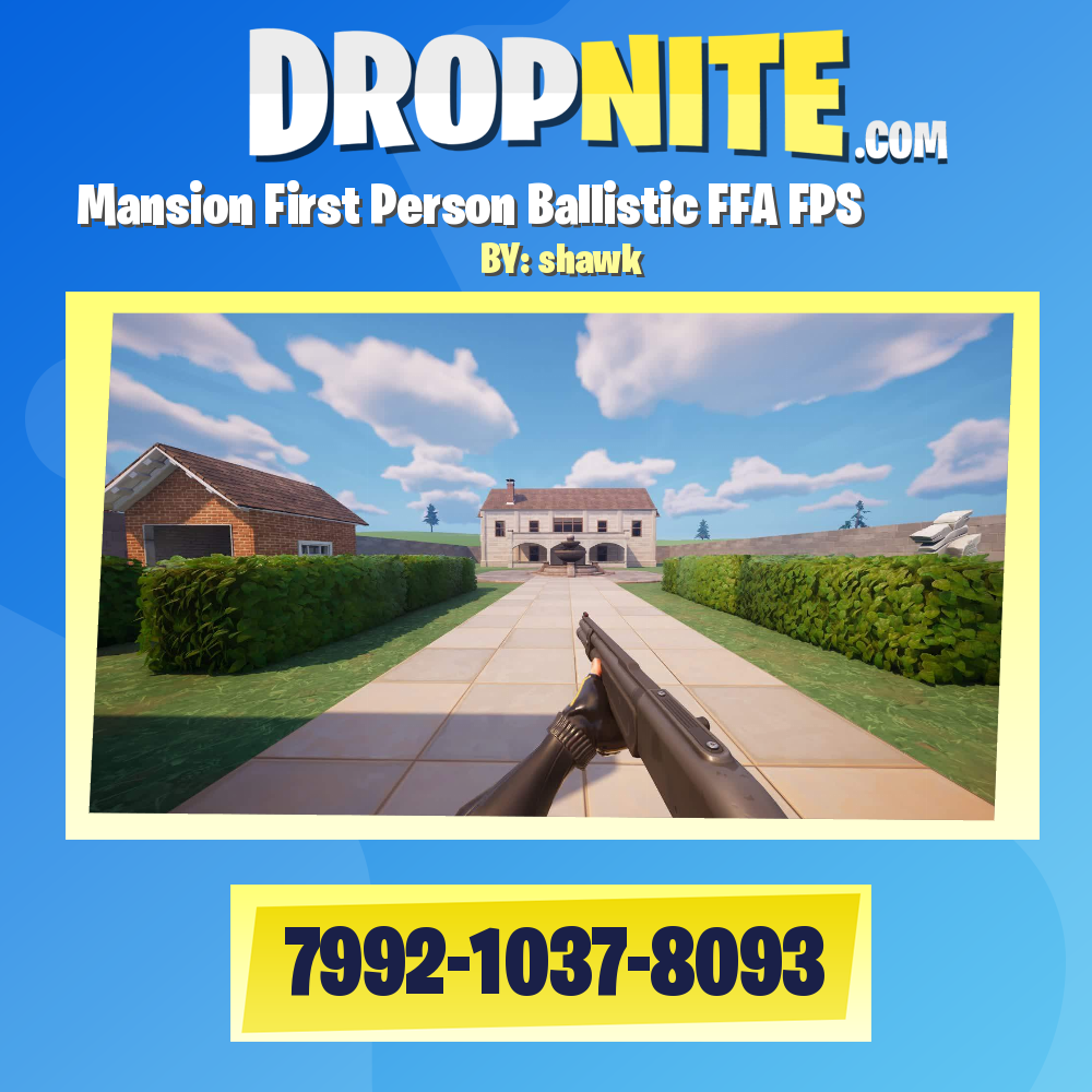 Mansion First Person Ballistic FFA FPS
