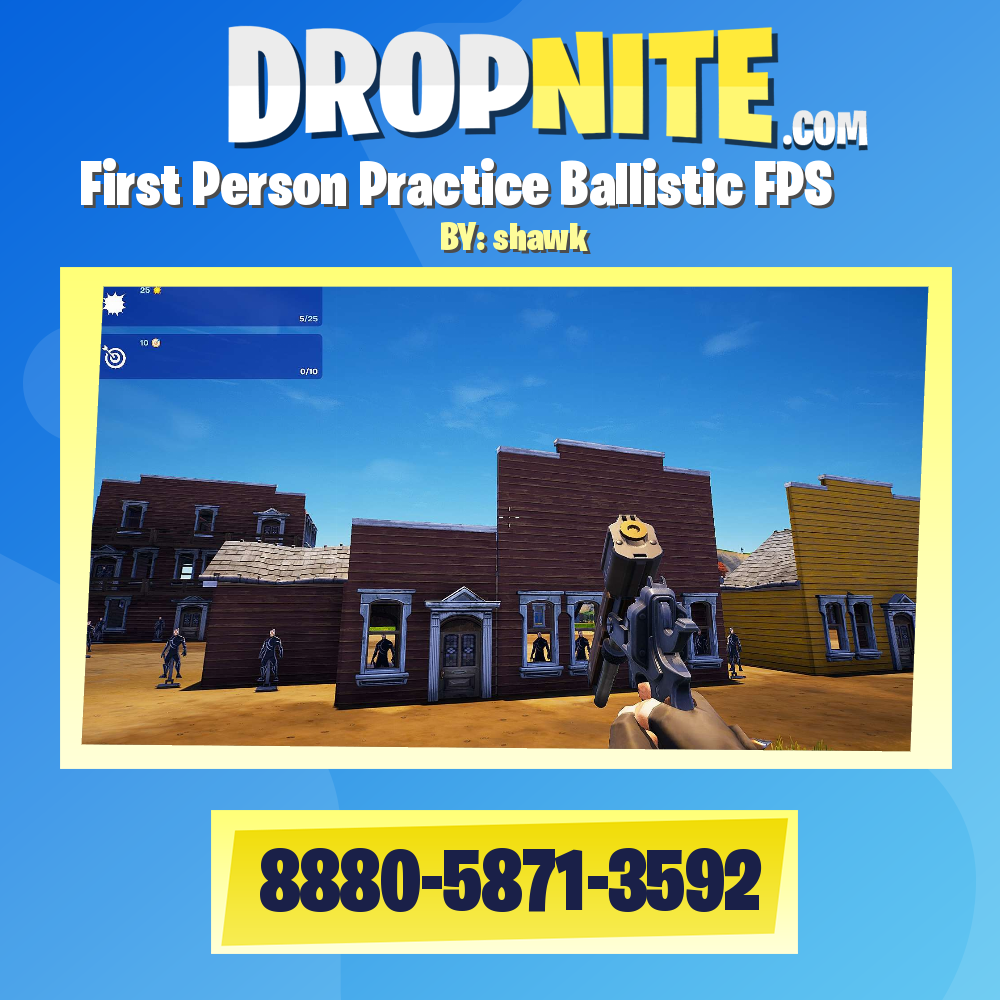 First Person Practice Ballistic FPS