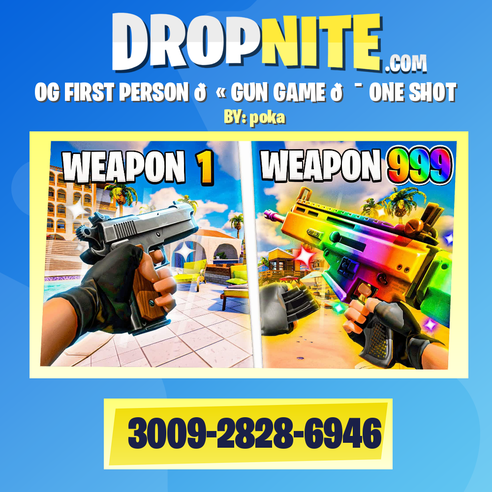 OG FIRST PERSON 🔫 GUN GAME 🎯 ONE SHOT