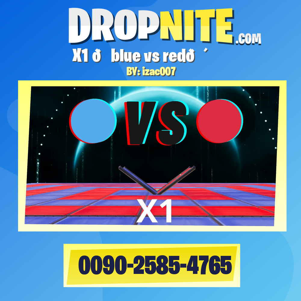X1 🔵blue vs red🔴