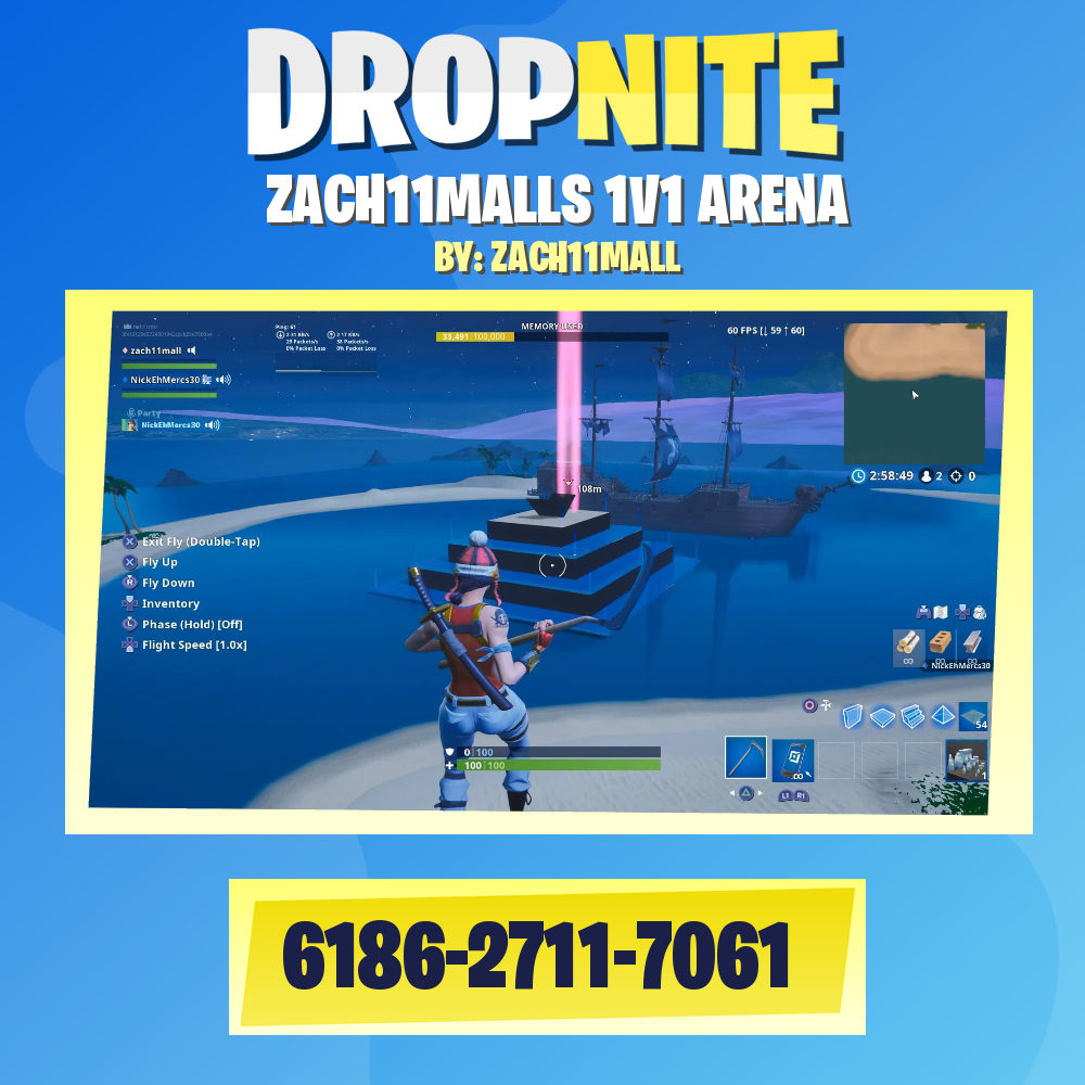 ZACH11MALLS 1V1 ARENA