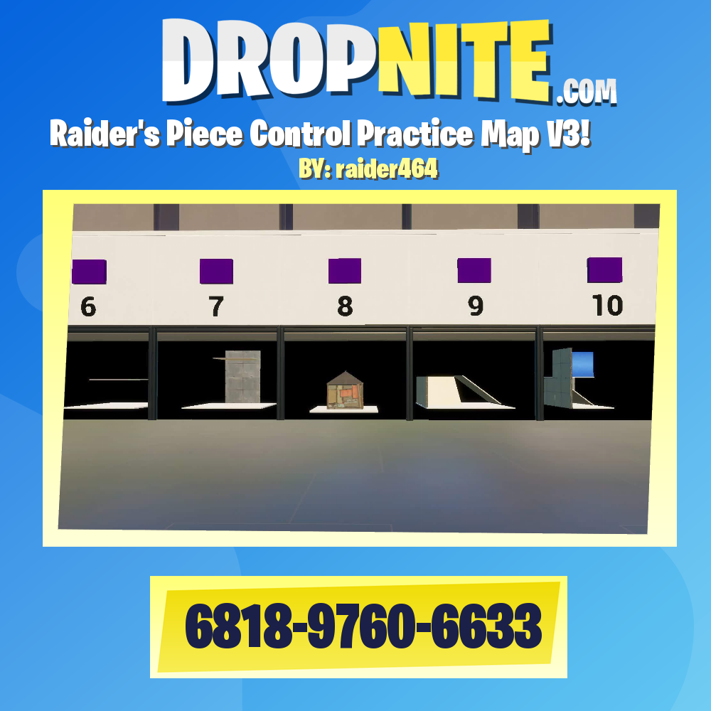 Raider's Piece Control Practice Map V3!