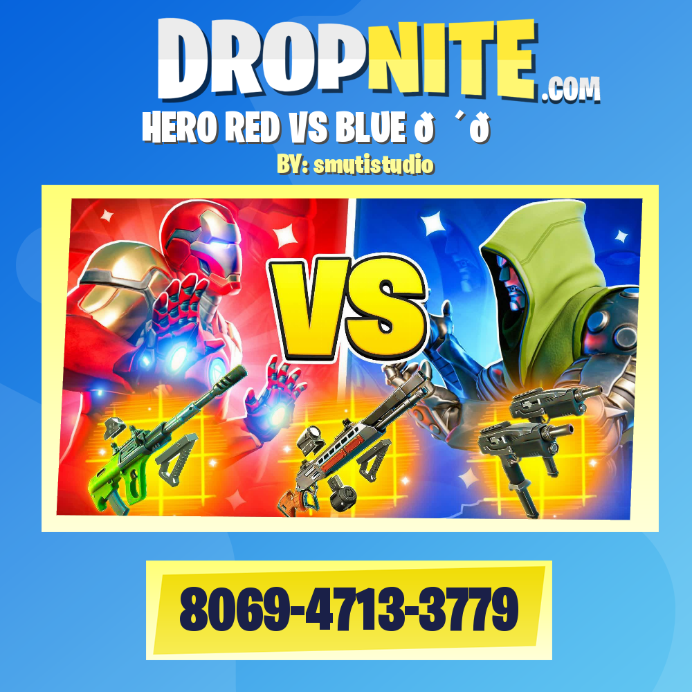 HERO RED VS BLUE 🔴🔵