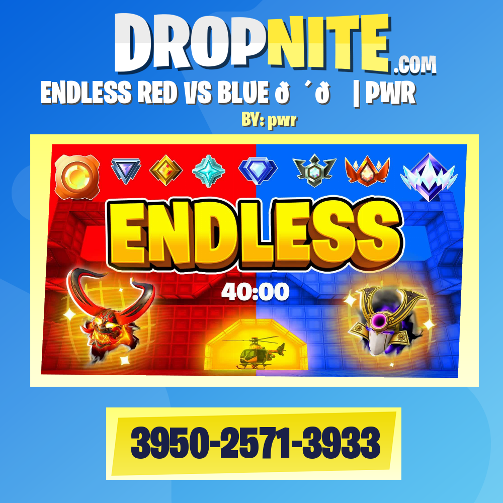 ENDLESS RED VS BLUE 🔴🔵 | PWR