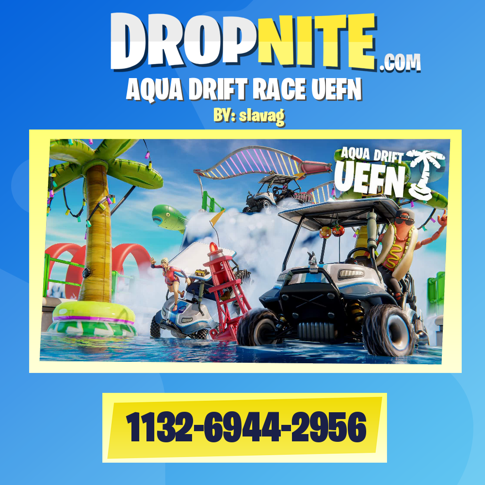 AQUA DRIFT RACE UEFN