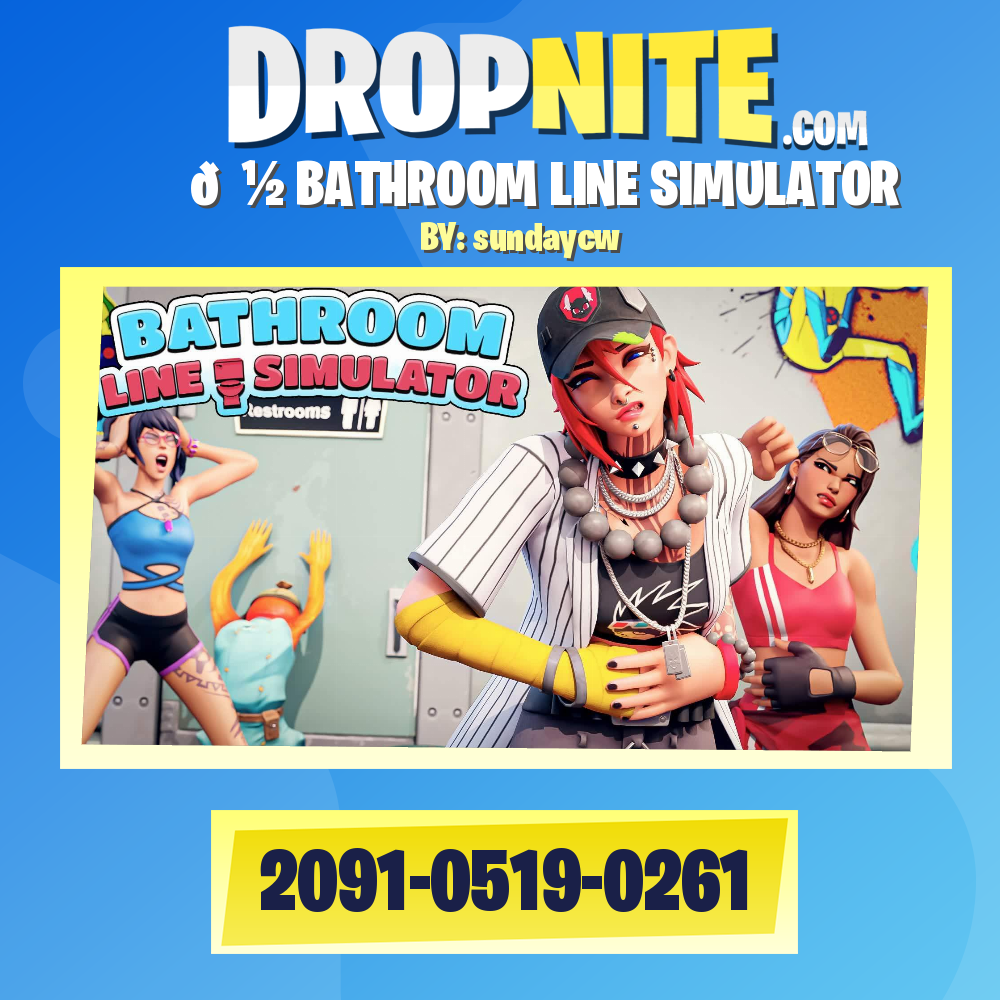 🚽 BATHROOM LINE SIMULATOR