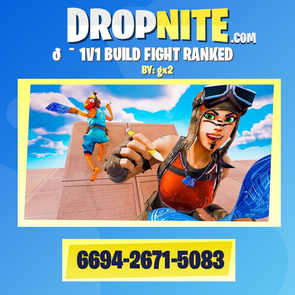 تحداني بالبناء 🎯 1V1 BUILD FIGHT RANKED