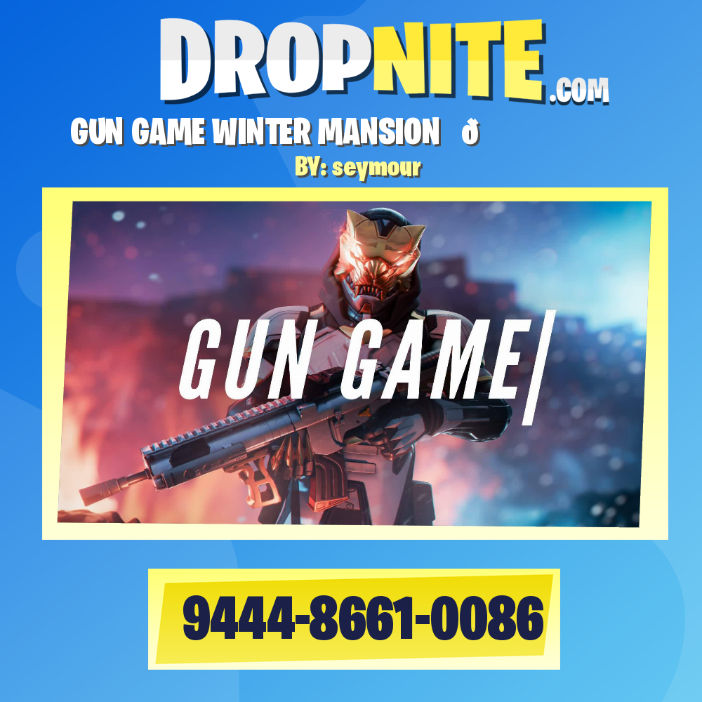 ❄️ GUN GAME WINTER MANSION ❄️🎄