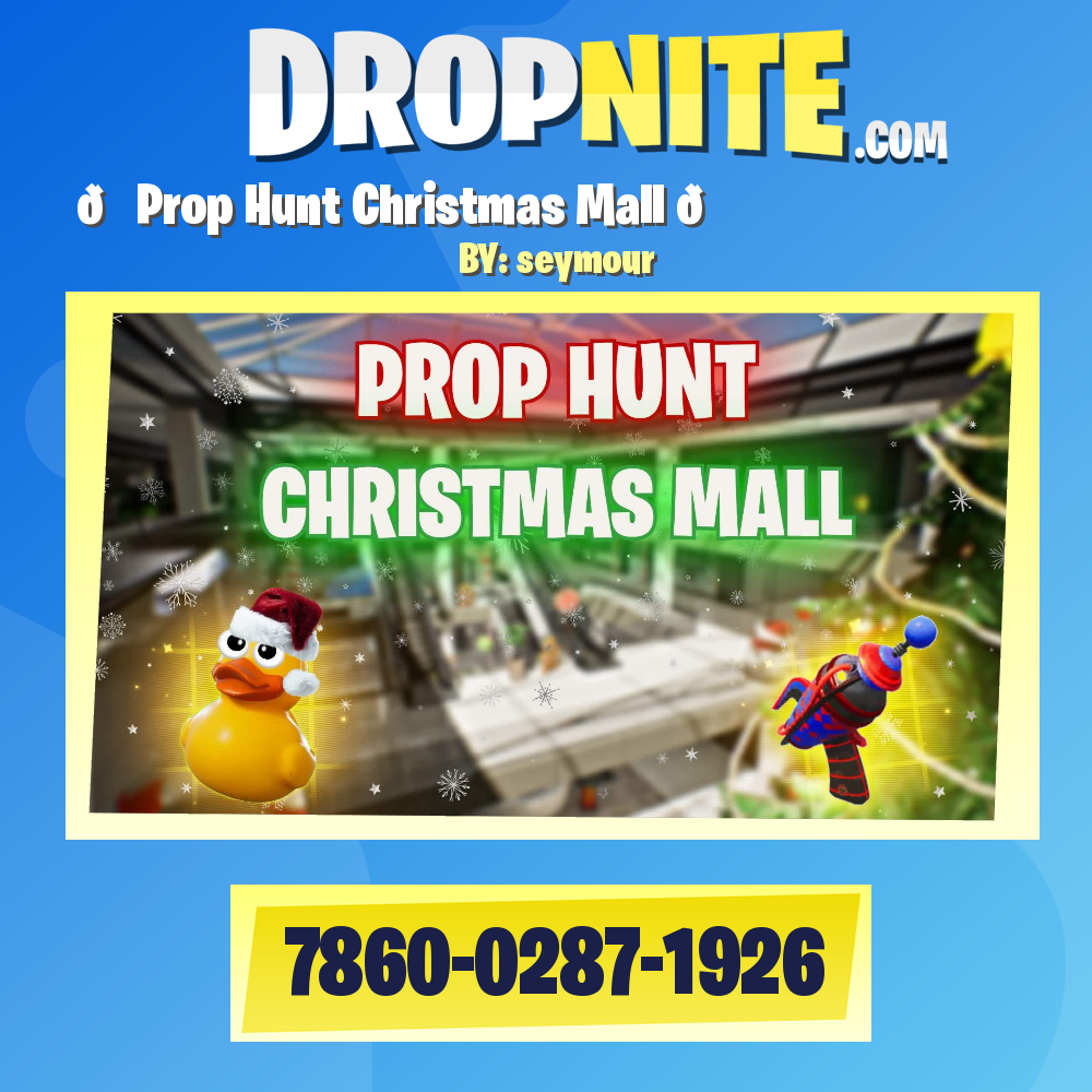 🎄Prop Hunt Christmas Mall 🎄❄️