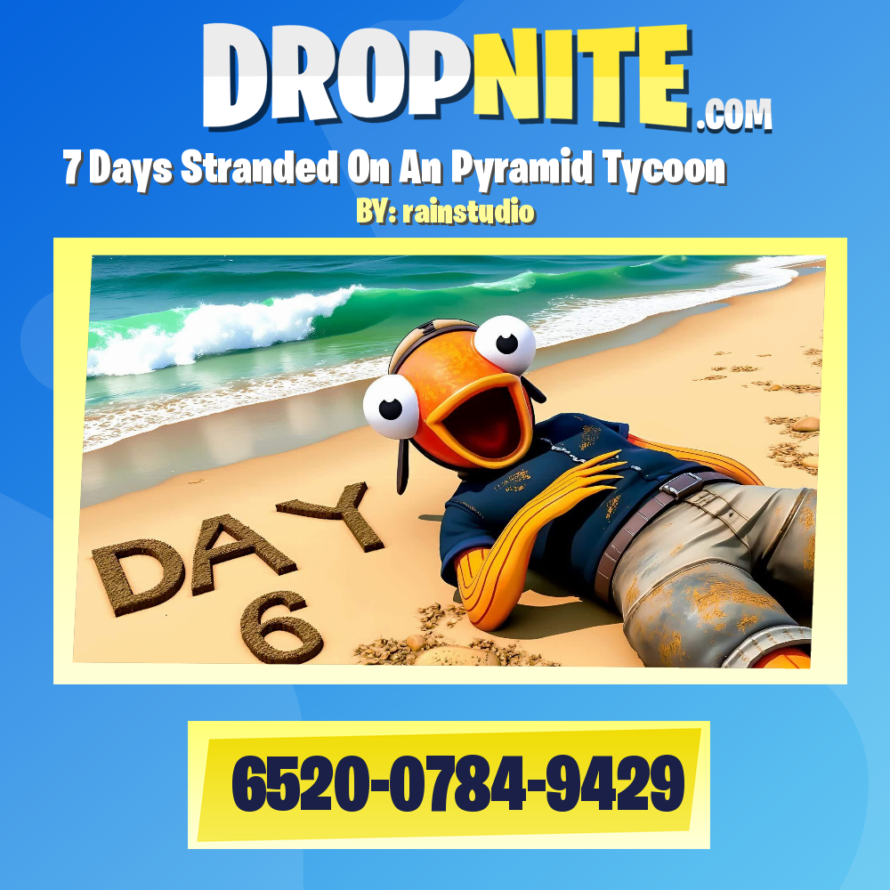 7 Days Stranded On An Pyramid Tycoon ⭐